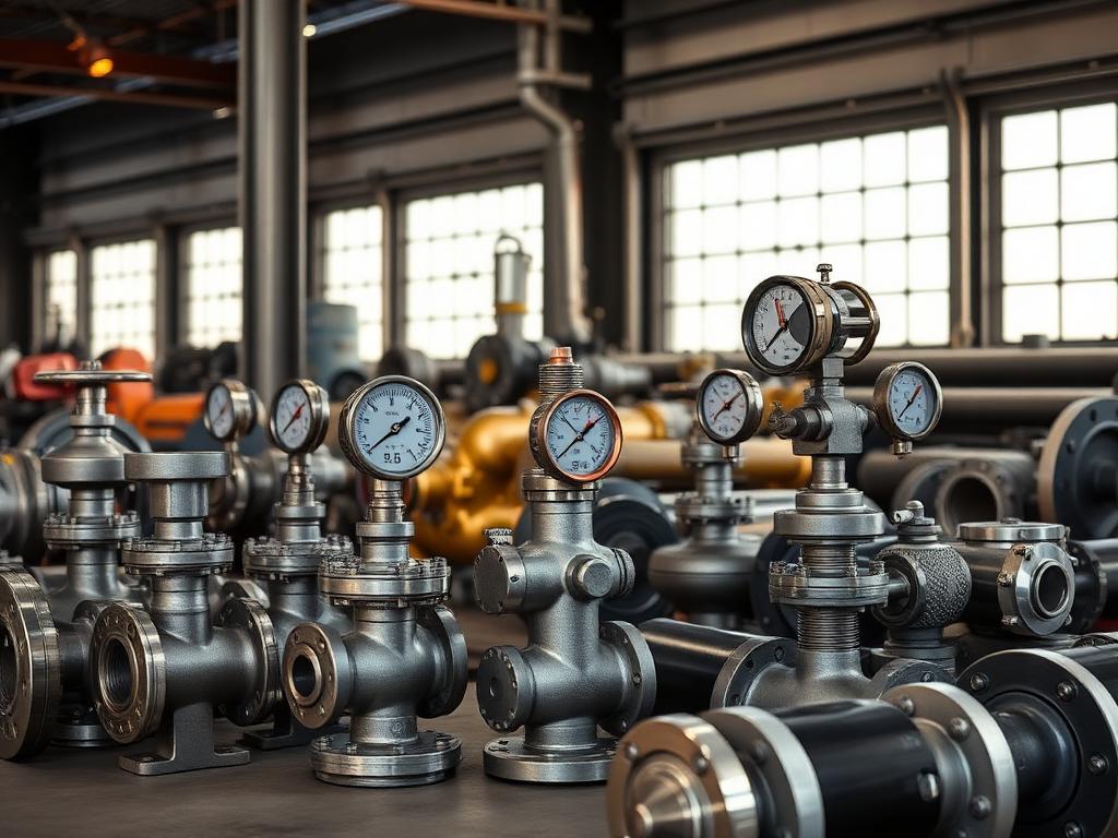 Oilfield valves, gauges and spare parts
